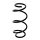 Suspension Rear Axle Coil Spring Ø 148 mm KYB IAM-Expertise for DACIA DOKKER