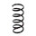 Suspension rear axle coil spring Ø 123 mm KYB for e.g. FIAT PANDA