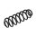 Suspension rear axle coil spring Ø 118 mm KYB for e.g. VW PASSAT