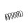 Suspension rear axle coil spring Ø 108 mm KYB for e.g. VOLVO V50