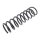 Suspension Spring rear axle coil spring Ø 114 mm KYB for BMW 7 Series
