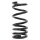 Suspension Spring rear coil spring Ø 154 mm KYB for e.g. MITSUBISHI PAJERO