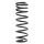 Suspension Spring rear coil spring Ø 118 mm KYB for e.g. MITSUBISHI GALANT