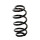 Suspension Rear Axle Coil Spring Ø 115 mm KYB IAM-Expertise for BMW 1 Series