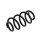 Suspension Rear Axle Coil Spring Ø 115 mm KYB IAM-Expertise for BMW 1 Series