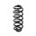 Suspension Rear Axle Coil Spring Ø 117 mm KYB IAM-Expertise for OPEL INSIGNIA