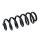 Suspension Rear Axle Coil Spring Ø 117 mm KYB IAM-Expertise for OPEL INSIGNIA