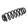 Suspension Rear Axle Coil Spring Ø 114 mm KYB IAM-Expertise for HYUNDAI KONA