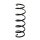 Suspension Rear Axle Coil Spring Ø 113 mm KYB IAM-Expertise for BMW 5 Series