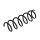 Suspension Rear Axle Coil Spring Ø 113 mm KYB IAM-Expertise for BMW 5 Series