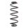 Suspension Spring rear axle coil spring KYB suitable for e.g. AUDI A4