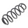 Suspension Spring rear axle coil spring KYB suitable for e.g. AUDI A4
