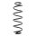 Suspension Spring rear axle coil spring KYB suitable for e.g. AUDI A4