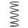 Suspension Spring rear axle coil spring KYB for e.g. DAIHATSU SIRION