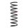Suspension Spring rear axle coil spring KYB suitable for e.g. MAZDA 3