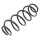 Suspension Spring rear axle coil spring KYB for SUZUKI SPLASH and others