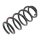 Suspension Spring rear axle coil spring KYB for TOYOTA AVENSIS