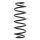 Suspension Spring rear axle coil spring KYB suitable for TOYOTA PRIUS