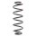Suspension Spring rear axle coil spring KYB for e.g. CITROËN C4