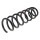 Suspension Spring rear axle coil spring KYB suitable for PEUGEOT 508