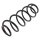Suspension Spring rear axle coil spring KYB for e.g. OPEL COMBO