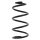 Suspension Spring rear axle coil spring KYB suitable for NISSAN MICRA