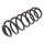 Suspension Spring rear axle coil spring KYB suitable for e.g. VW GOLF