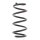 Suspension Spring rear axle coil spring Ø 119 mm KYB for HONDA JAZZ