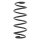 Suspension Spring rear axle coil spring KYB IAM-Expertise for TOYOTA IQ