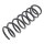 Suspension Spring rear axle coil spring Ø 110 mm KYB for SUBARU LEGACY