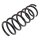 Suspension Spring rear axle coil spring KYB for e.g. VOLVO V60