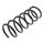 Suspension Spring rear axle coil spring KYB IAM-Expertise for VOLVO S60