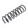 Suspension Spring rear axle coil spring Ø 111 mm KYB for MAZDA 5