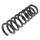 Suspension Spring rear axle coil spring Ø 102 mm KYB for MB E-CLASS