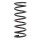 Suspension Spring rear axle coil spring Ø 112 mm KYB for FIAT CINQUECENTO