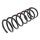 Suspension Spring rear axle coil spring Ø 111 mm KYB for VOLVO V50