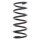 Suspension Spring rear axle coil spring Ø 136 mm KYB for FORD MONDEO