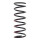 Suspension Spring rear axle coil spring Ø 112 mm KYB for FIAT CINQUECENTO
