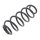 Suspension Spring rear axle coil spring Ø 112 mm KYB for e.g. VW GOLF