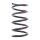 Suspension Spring rear axle coil spring Ø 155 mm KYB for VOLVO V70