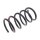 Suspension Spring rear axle coil spring Ø 155 mm KYB for VOLVO V70