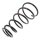 Suspension Spring rear axle coil spring Ø 173 mm KYB for TOYOTA CAMRY