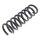 Suspension Spring rear axle coil spring KYB for MERCEDES-BENZ C-CLASS