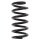 Suspension Spring rear axle coil spring KYB suitable for e.g. SAAB 9-5
