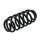 Suspension Rear Axle Coil Spring Ø 116 mm KYB IAM-Expertise for e.g. AUDI A3
