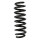 Suspension Spring rear axle coil spring Ø 108 mm KYB for BMW 3 Series and others