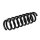 Suspension Spring rear axle coil spring Ø 101 mm KYB for BMW 1 Series and others