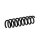 Suspension Spring rear axle coil spring Ø 92 mm KYB for BMW 3 Series