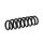 Suspension Spring rear axle coil spring Ø 93 mm KYB for BMW 3 Series and others