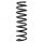 Suspension Spring rear axle coil spring Ø 100 mm KYB for e.g. HYUNDAI i30